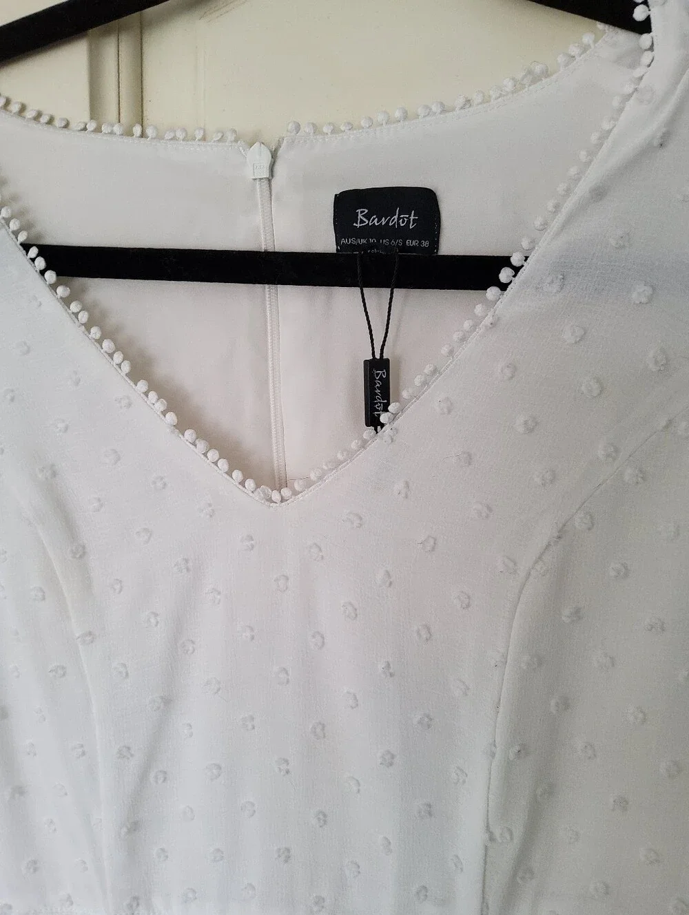 Bardot lightweight white